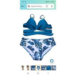 NWT AVANOVA WOMENS BIKINI SET
